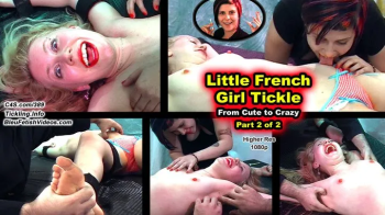 Pt 2 French Girl Tickled! with Eloine and Mistress Chloe! - Now things get intense when The Mystery Hands comes in to ti.webp