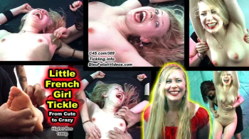 French Girl Tickled! with Eloine and Mistress Chloe! - this Adorable French girl is stripped and tickled by the lovely M.webp