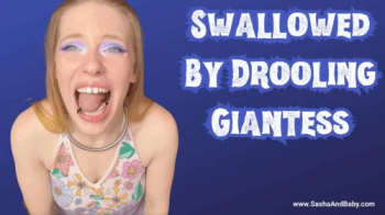Giantess Mouth Drools, Teases, and Licks Tiny from Two Perspectives.webp