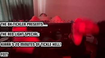 THE RED LIGHT SPECIAL- KIARA’S 20 MINUTES OF TICKLE HELL! - FEET.webp