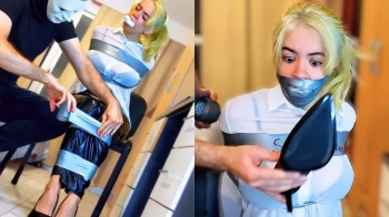 What the Heel-! Businesswoman Nani Gets HANDCUFFED & Taped Up TIGHT! (HD).webp