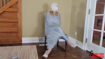 Kendra Lynn - Gagged and Mummified To Chair (WMV Format).webp