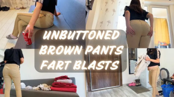 Bloated Gassykat Farts While Folding Laundry.webp