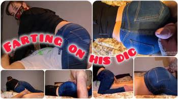 Jeans Farts on Slave Dick - Denim Domination & CFNM Gas Play.webp