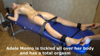 Adele Monro is tickled all over body and has a total orgasm.webp