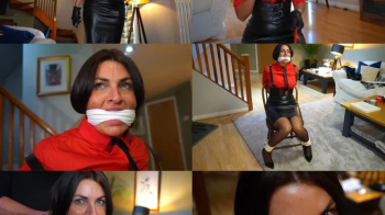 Mistress wild and the unruly sub. Sarah wild chair tied and multi gagged (wmv).webp