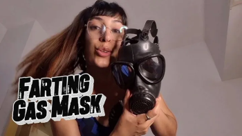 POV- Alesia with her big ass makes you swallow her farts in a gas mask in HD.webp