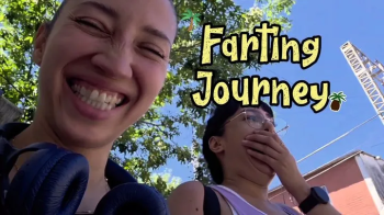 Farting walk through the neighborhood with Grecia and Alesia.webp
