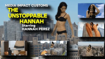 The Unstoppable Hannah - Hannah Perez - Giantess Special FX - Crush - Vore - 4K.webp
