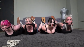 5165 4 Models in classic hogties.webp