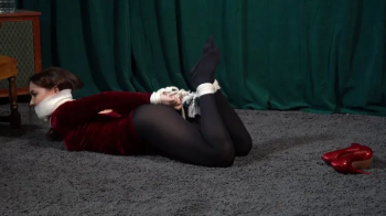 5118 Jasmine in Velvet Dress Hogtie.webp