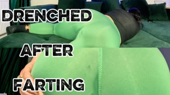 My Juicy Ass Farts in Your Face - Green Tights Wet Perv Tease!.webp