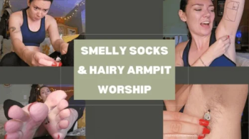 Smelly Socks and Hairy Armpits Worship Giantess.webp