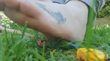 Nicoletta’s Imagination- A Woman’s Dream of a Giantess Crushing Toy Cars in the Garden 1080HD.webp