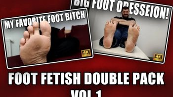 Foot Fetish Double Pack Vol 1 - 4k UHD 2160p - KingMarti.webp