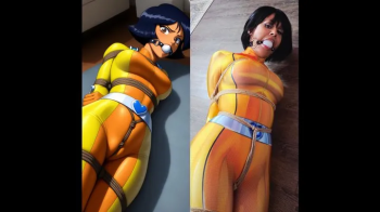 Totally Tied- Alex (Totally Spies) Is the Perfect Bait Once She's Ballgagged and Hogtied!.webp