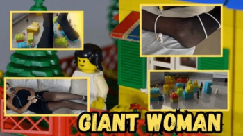 Giants - giant woman treads on lego city and they come for revenge.webp