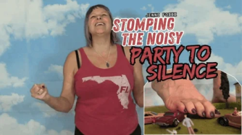 Giantess Jenni’s Rampage – Loud Neighbors Get Stomped Out! (HD 1080p MP4).webp