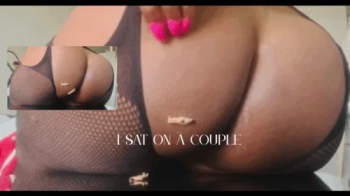 I Sat On A Couple - Unaware Giantess Ebony Ass Smothering.webp