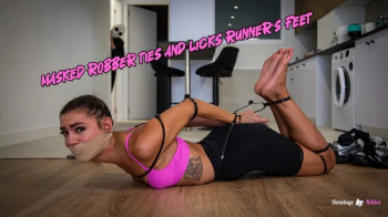 Masked Robber Ties and Licks Runner’s Feet - MP4, FULLHD 1080.webp