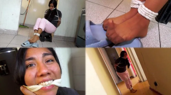 Housewife in troubles, Paola first time tied up and gagged!.webp