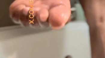 Giantess has a Tiny Watcher in the shower ass fetish foot fetish sole fetish bubbles Ebony big butts Voyuer unaware gian.webp