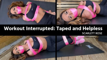 Scarlett Rose in Workout Interrupted- Taped and Helpless MP4.webp