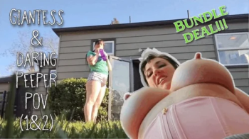 Giantess and daring peeper BUNDLE DEAL.webp