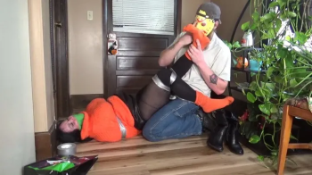 Trick or treat smell my feet Halloween Bondage.webp