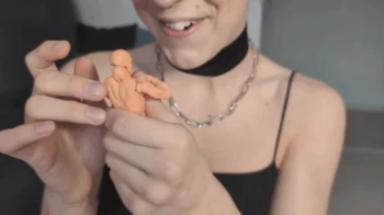 Little toy for giant futa's cock.webp