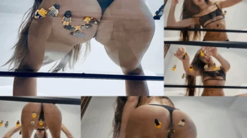 Sits his ass on little LEGO people, ass sitting.webp