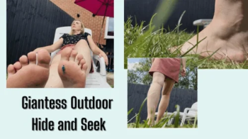 Giantess Plays Outdoor Hide and Seek.webp