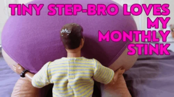 Tiny Step-Bro Loves My Monthly Stink.webp