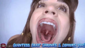 Giantess Brat Dalvina Shrinks And Devours You! - 4K.webp