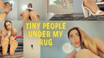Tiny People Under My Rug - Giantess Gabriela crushing 1080.webp