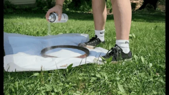 Spray Painting in Platform Converse Ignoring You.webp