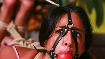 Sofia Bertolini is a Heavily Bound Up, Toe-Tied, Harness Ball Gagged and Extremely Frustrated Victim of a- Jilted Co-Wor.webp