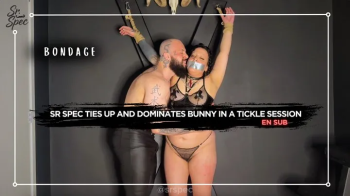 Sr Spec ties up and dominates Bunny in a tickle session (720 EN SUB) - Tickling - Bondage - Male Domination - Tape Bonda.webp