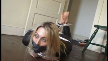 Hogtied Barefoot Nursing Student Toes Tied Mouth Stuffed and Gagged.webp