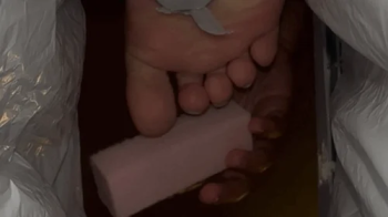POV from Her Bathroom Trash – Makeup & Foot Filing Above You.webp