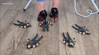 Unknowingly Crushing Little Men Under My Louboutin Iriza Heels While Ironing.webp
