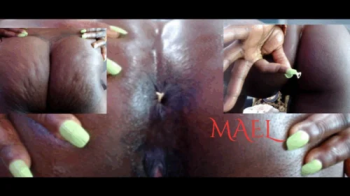 Cuckold BoyFriend Stuffed In Oily Anal Vore - Unaware Giantess Ebony Ass Smothering.webp