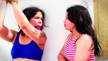 Party Sis Ties Up Bikini Snitch! (HD 720p).webp