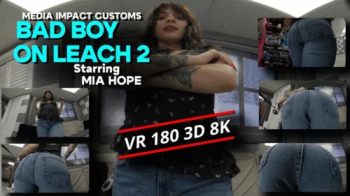 Bad Boy On Leash 2 180 - 3D - 8K - Mia Hope - Ass - Pov - Femdom.webp