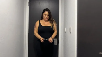 Rara in isolation hand cuffed and shackled in tracksuit wmv.webp