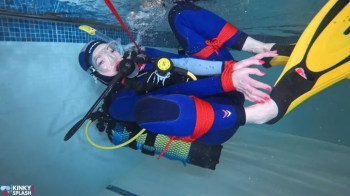 Underwater Bondage in Scuba- Tied Tight & Dragged Through Water - MP4.webp