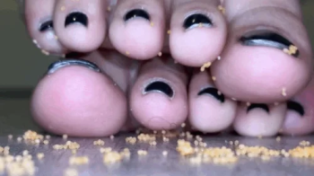 Close up POV Giantess crush in sandals (part 2 barefoot).webp