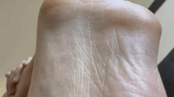 Unaware giantess body exploration and foot worship POV.webp