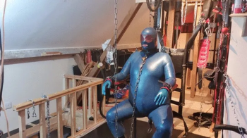 Restrained While Master Works Part 2.webp