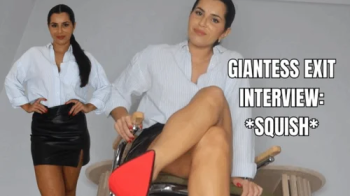 Giantess boss exit interview - crush - OnlyVanessa.webp